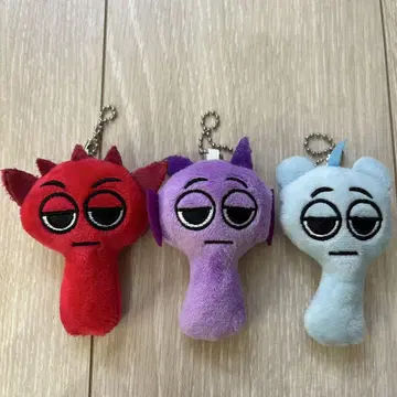 스플랭키 봉제 인형 키링