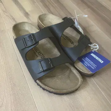 BIRKENSTOCK 블랙 더블 스트랩 샌들 37