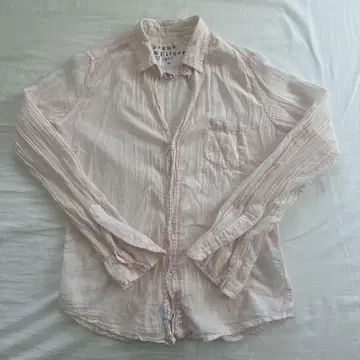 프랭크 앤 아이린 셔츠 옅은 핑크 xs
