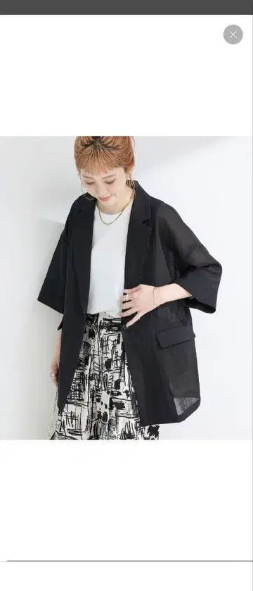B.C STOCK 2025SS 손세탁 가능 / 하프 슬리브 자켓 프리