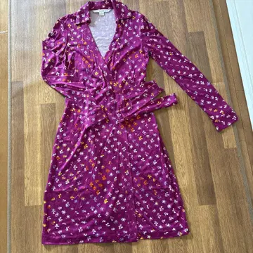 DIANE von FURSTENBERG 꽃무늬 사이즈 0