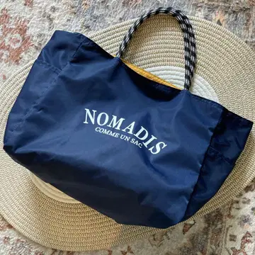 새상품급 NOMADIS SAC2 WIDE 토트 백 네이비 토트백