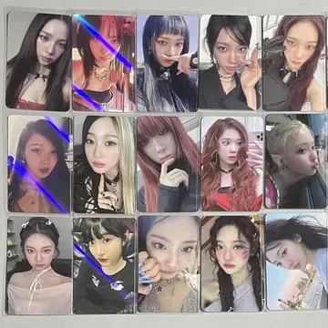 aespa armageddon 카리나 지젤 윈터 닌닌 트레이딩 카드