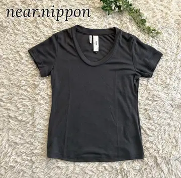 near.nippon 니어 닛폰 레이온 반팔 티셔츠, 산뜻한 촉감