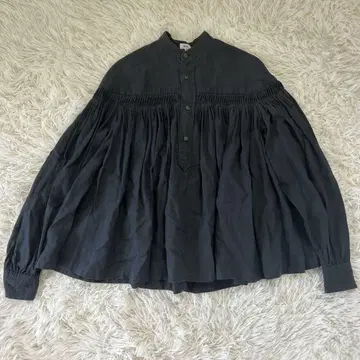 scye 사이 린넨 핀턱 블라우스 일본제 린넨 100%