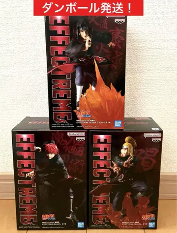 NARUTO 피규어 EFFECTREME 우치하 이타치 데이다라 전갈