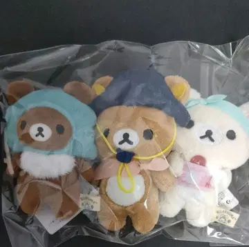 리락쿠마 코모레비 캠핑 봉제 인형