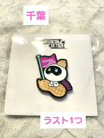 진 RUNSEOKJIN in JAPAN 핀즈 치바 핀 배지 우토