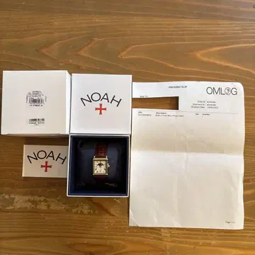 새상품 Noah x Timex Moon Watch 문 페이즈 손목시계