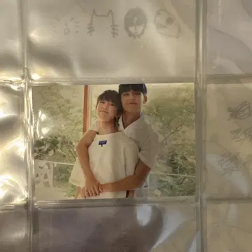 SEVENTEEN 민규 THE8 엣지 네이비 페어 트레이딩 카드