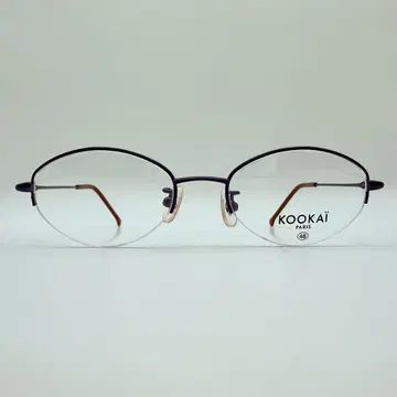 KOOKAI 안경 프레임 하프 림 바이올렛 사바에 일본제