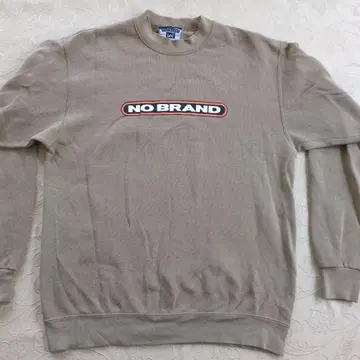 Lee NO BRAND 베이지 트레이닝복