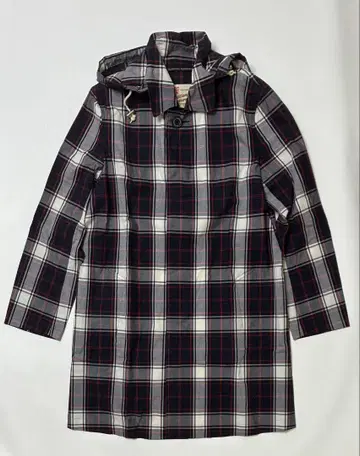 Traditional Weatherwear 체크 무늬 트렌치코트 36