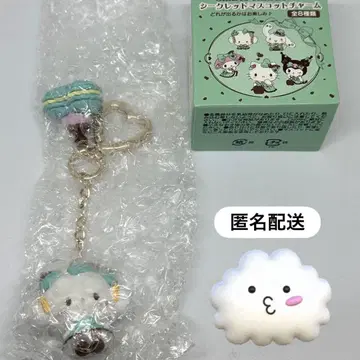 산리오 코기민 시크릿 마스코트 참 초코 민트