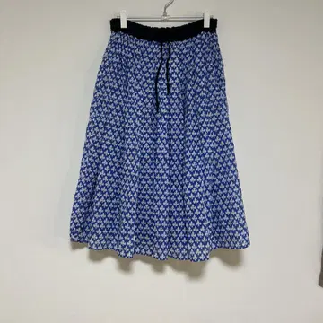 YARRA 부드러운 코튼 플레어 스커트