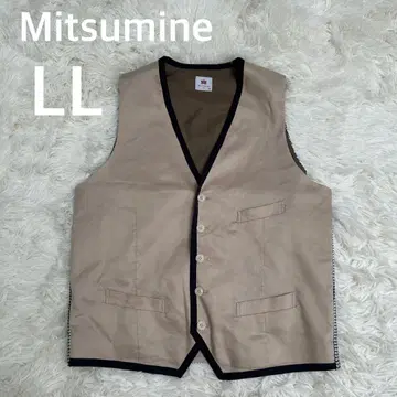 Mitsumine 미츠미네 정장 베스트 자켓 베이지