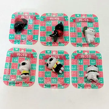 고양이 가챠가챠 전 6종 컴플리트 yujin 유진 당시 물건
