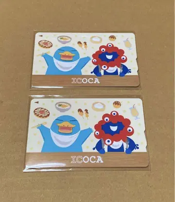 오사카 간사이 엑스포 한정판 디자인 ICOCA 카드