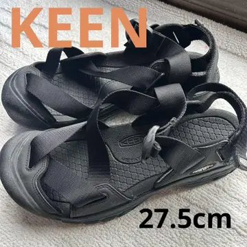 27.5cm KEEN 제라포트 아웃도어 샌들 블랙