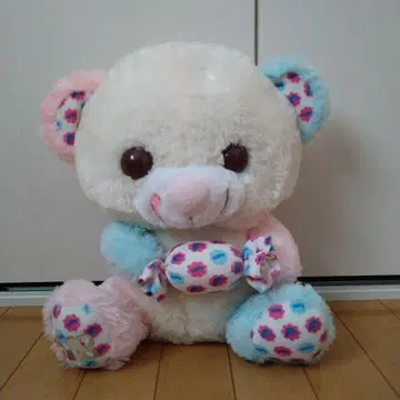 밀키 하트 베어 BIG 봉제 인형 약 35cm