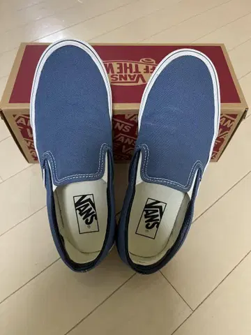 반스 슬립온 24CM 네이비