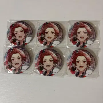 이레이스 리우라 활동 4주년 캔뱃지 6개 세트