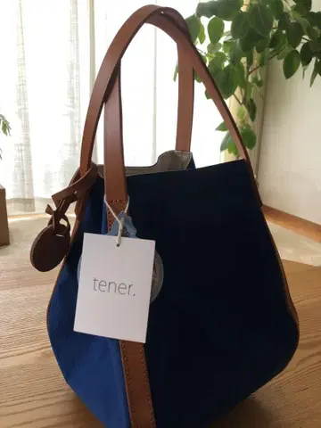 tener. 파란색 토트백