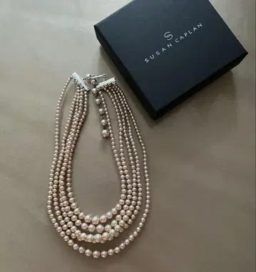 SusanCaplan VINTAGE NECKLACE 목걸이 펄