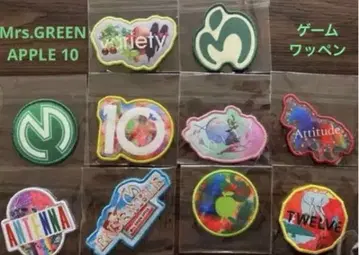 미세스 Mrs. GREEN APPLE 10 게임 와펜 10종류 혜택