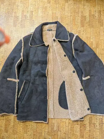 ANN DEMEULEMEESTER 무스탕 자켓