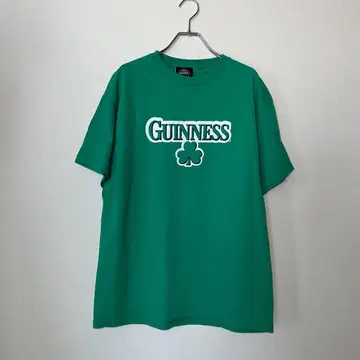 "GUINNESS" 기업 로고 반팔 티셔츠