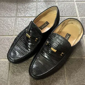 BALLY 크로커다일 스타일 로퍼 블랙