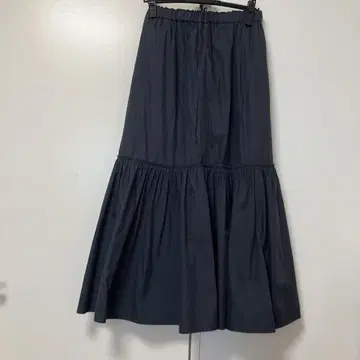 IENA 네이비 플레어 스커트 38