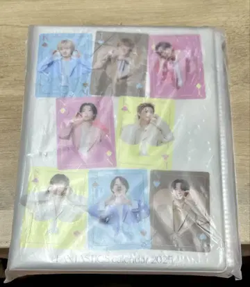 FANTASTICS 2025 달력 포토 카드 홀더