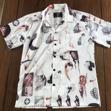dead stock hawai 알로하 셔츠 일본 요괴