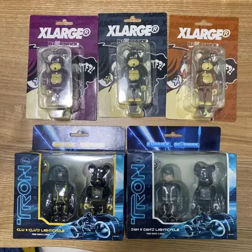 XLARGE 큐브릭/베어브릭 3종 세트