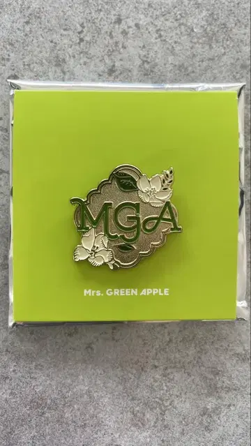 Mrs. GREEN APPLE 팝업 가챠 핀 배지 D