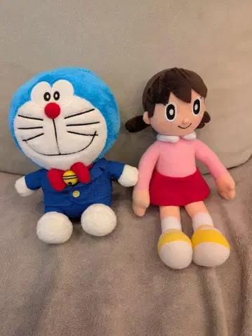도라에몽 시즈카 봉제 인형 세트