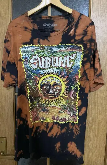 레어 SUBLIME 티셔츠 XL 서브라임 빅 로고 블리치