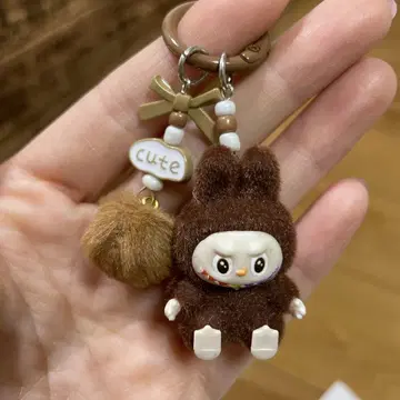 라부부 Labubu 키링 브라운 인기