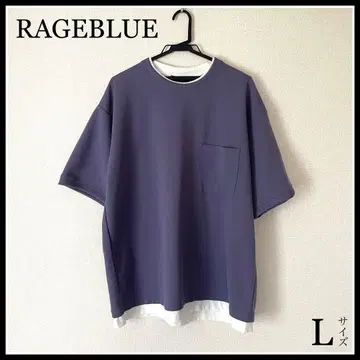 RAGEBLUE(레이지블루) 보라색 티셔츠