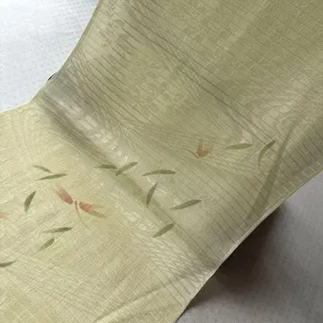 NRO29 특선 오비 장식 천 여름 아이템 명주 순수 실크 새상품