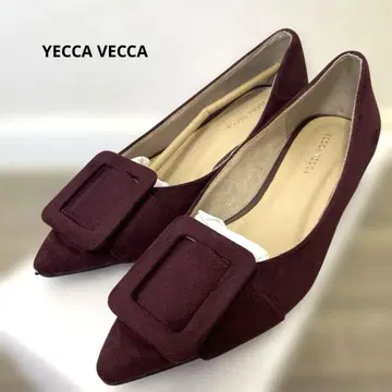 YECCA VECCA 버클 로우 힐 펌프스