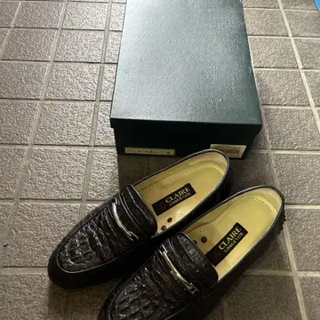 CLARE 크로커다일풍 로퍼