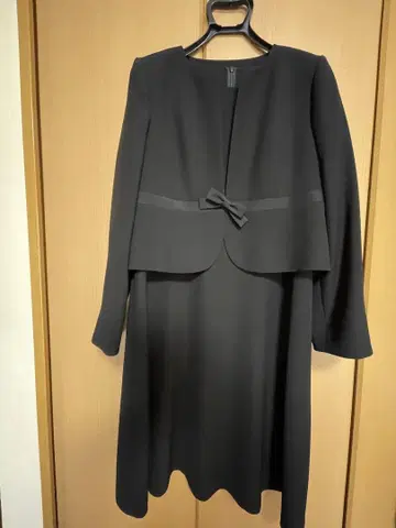 블랙 포멀 예복 상복 검은 원피스 수트 빅 사이즈