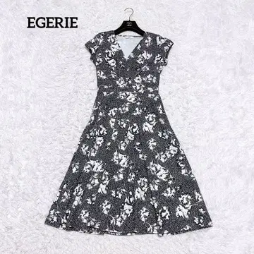 EGERIE 카슈쿨 절개 원피스 드레스 플레어 스트레치