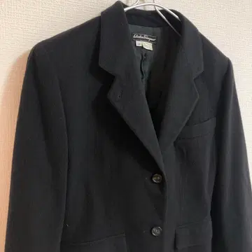 Y640 페라가모 테일러드 자켓 캐시미어 100% 센터 벤트