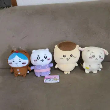 치이카와 봉제 인형 4개 세트