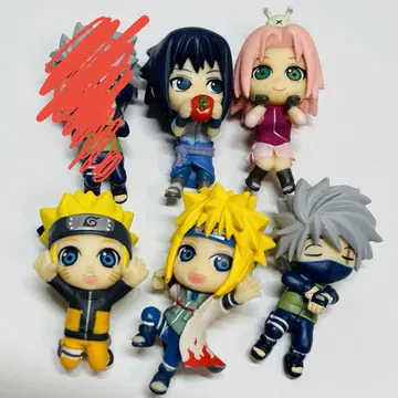 NARUTO 차 친구 시리즈 키노하노 브레이크 타임 피규어 5개 세트
