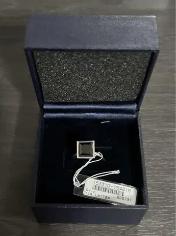 이노베 실버 오닉스 반지